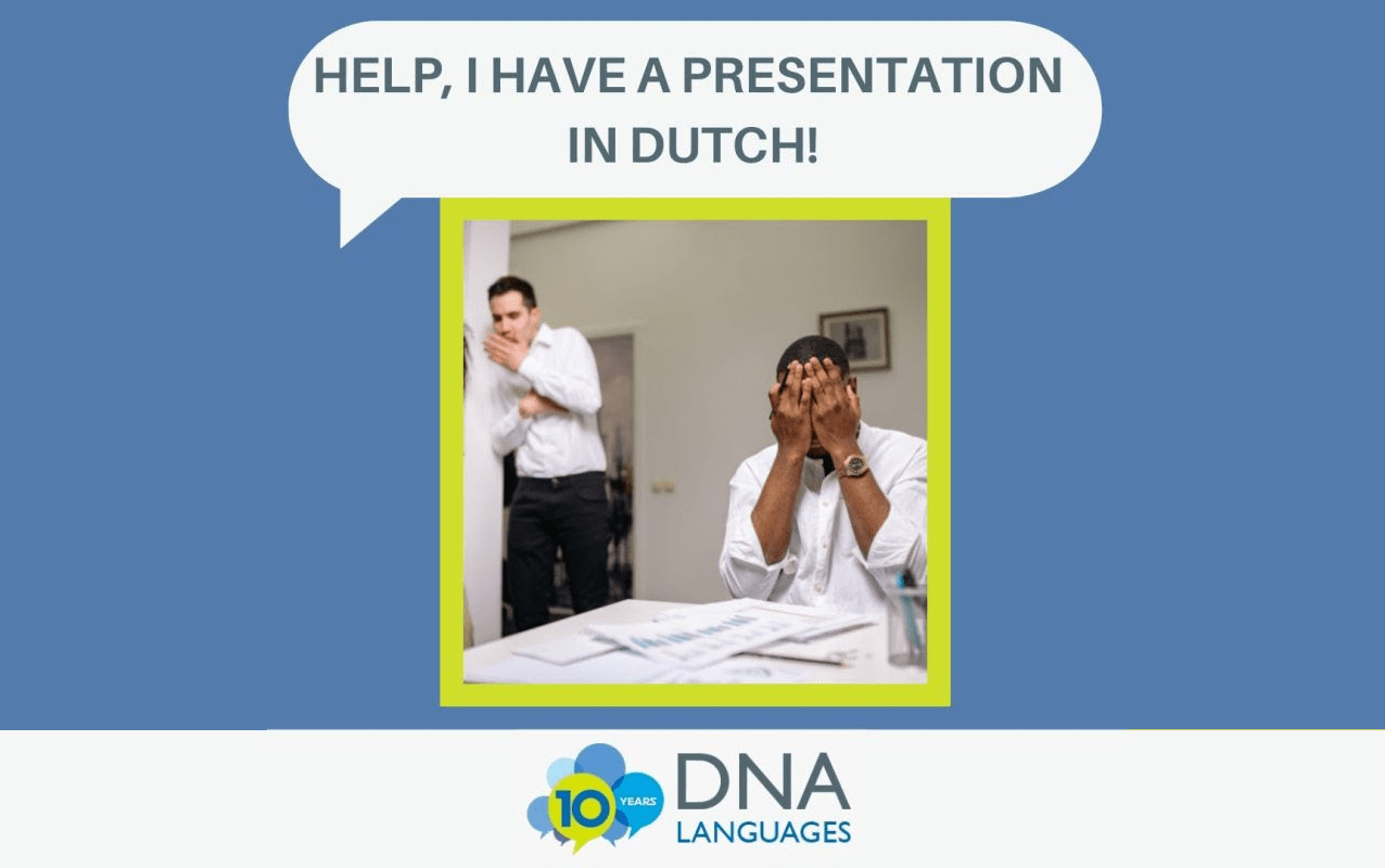 Help i have a presentation in dutch